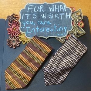 Protocol Downtown Brown Tie Bundle – 100% Polyester – Sharp & Sophisticated